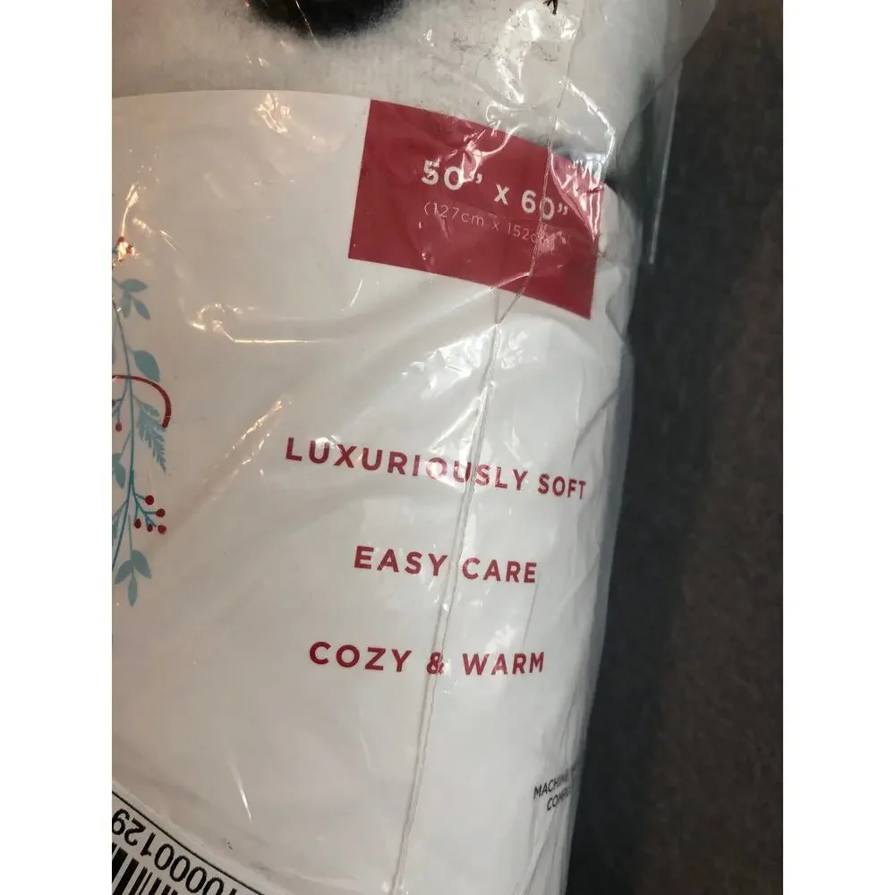 Holiday Home Fleece Throw 50